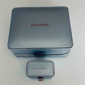 Authentic Pandora New Silver Jewelry Case.